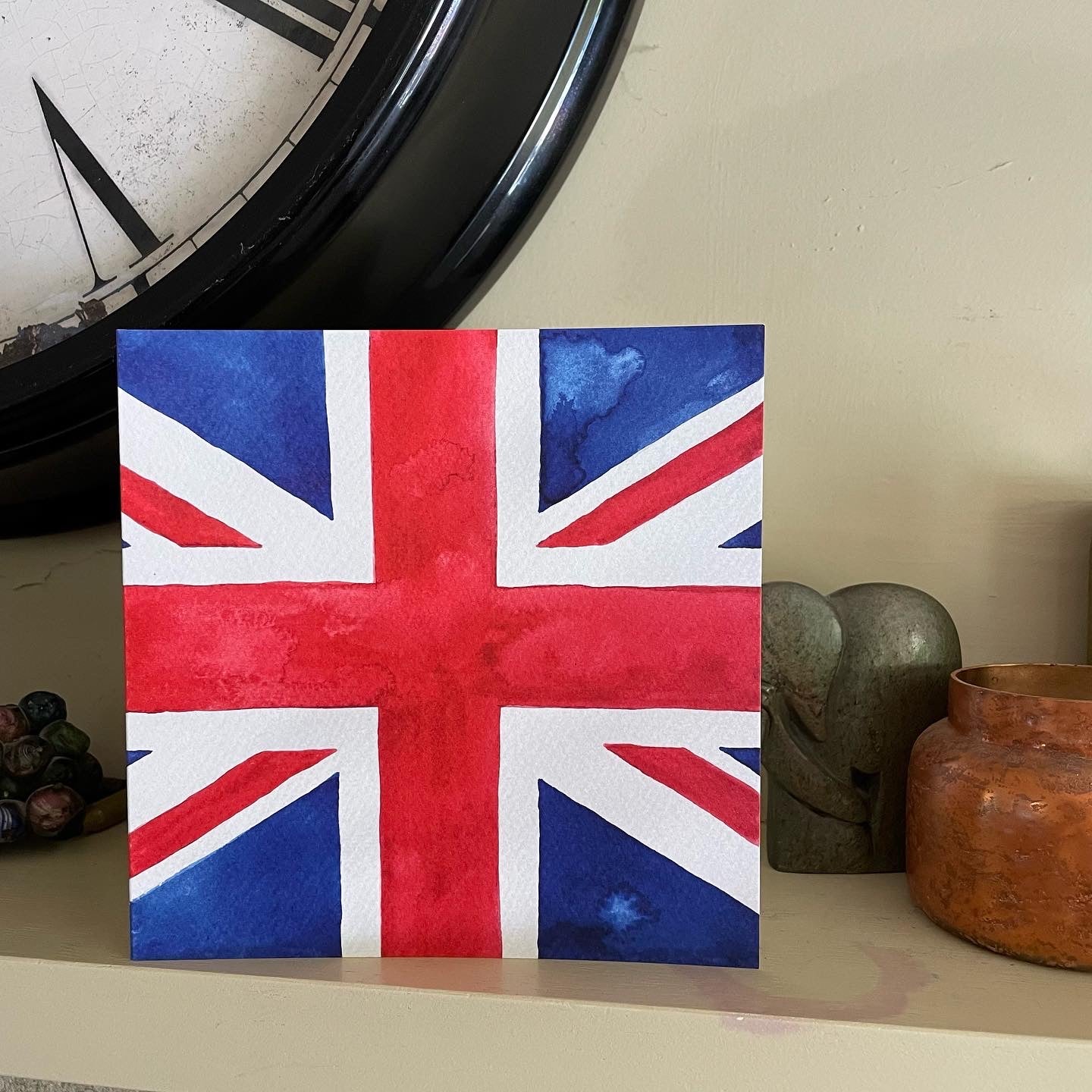 K114 Union Jack Flag Greetings Card