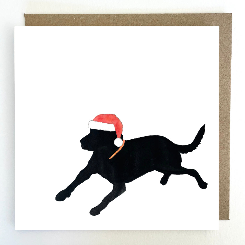 C11. Bingo relaxes at Christmas Greetings Card