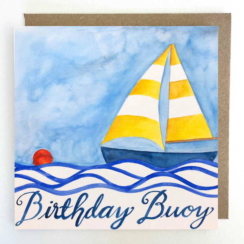 K15 Birthday Buoy Happy Birthday Greetings Card