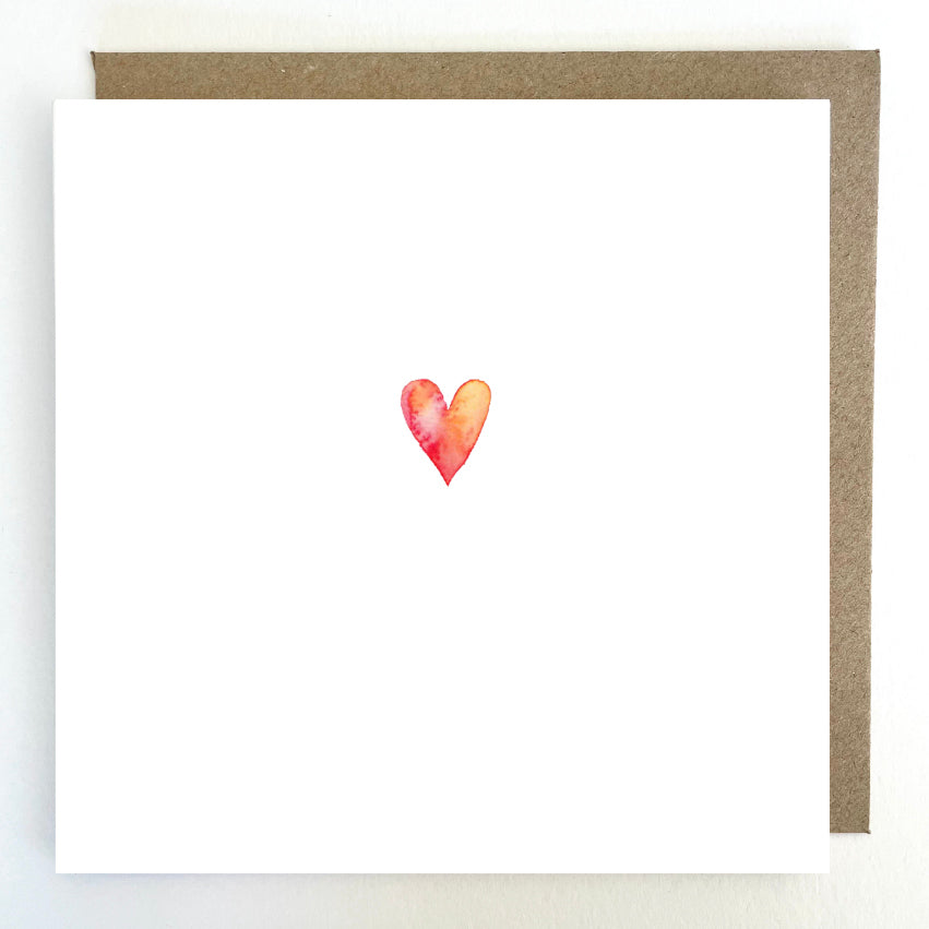 K183 Little Heart Greetings Card
