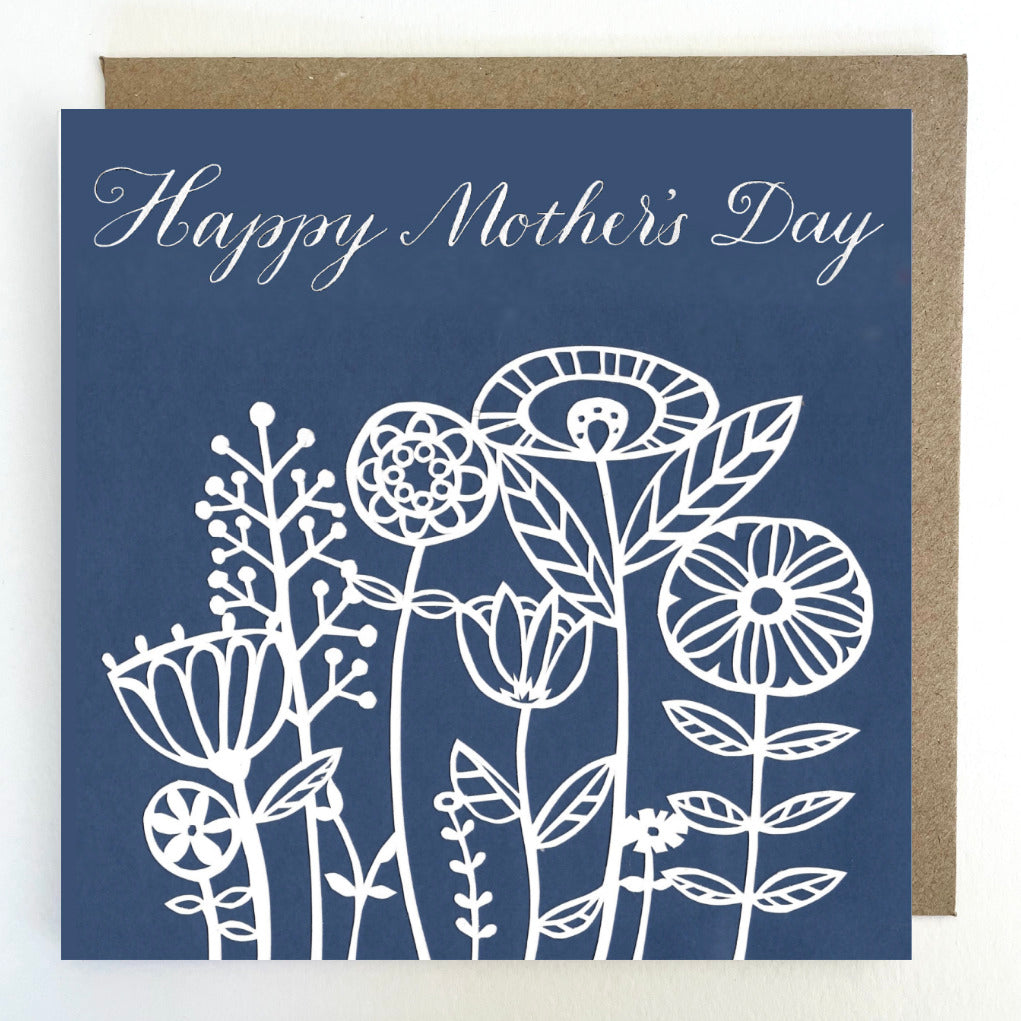 K204. Meadow Flowers 'Happy Mother's Day' Greetings Card