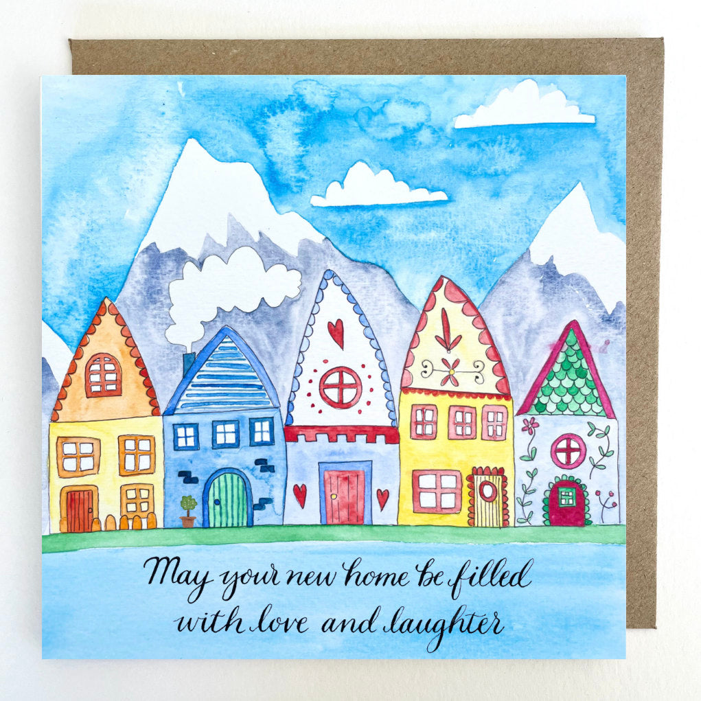 K241 New Home Greetings Card