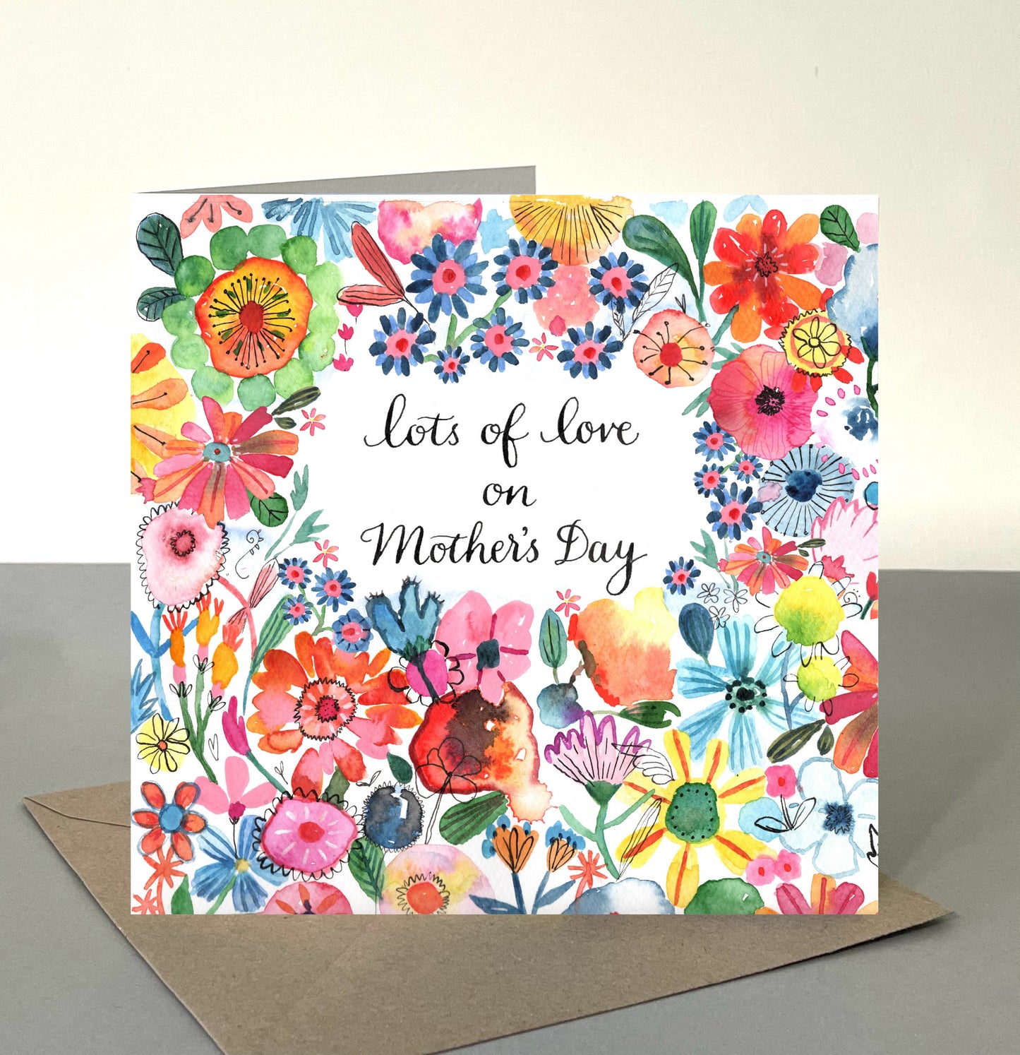 K270 Floral Jungle Happy Mother's Day Greetings Card