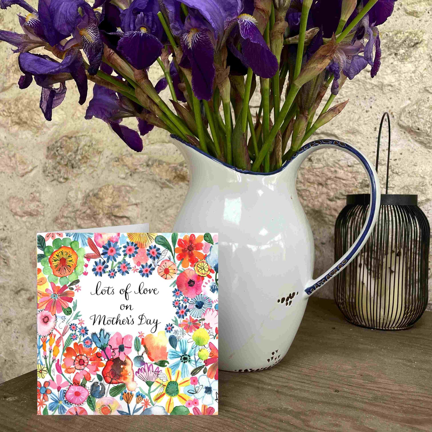 K270 Floral Jungle Happy Mother's Day Greetings Card