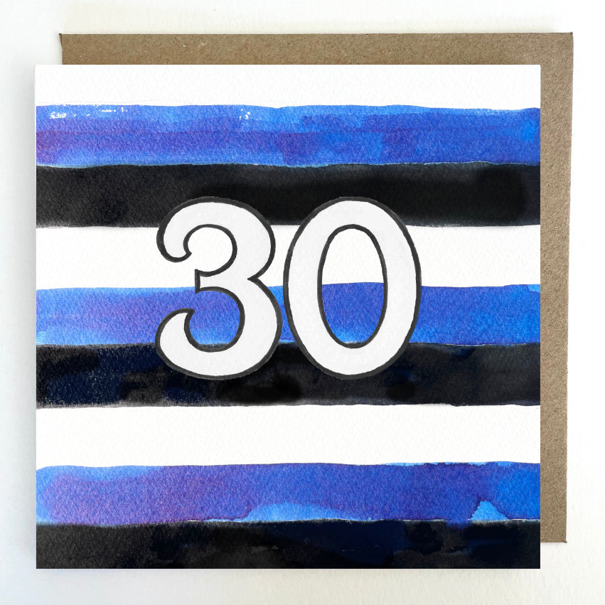 K292. Bath Rugby, 30 Greetings Card