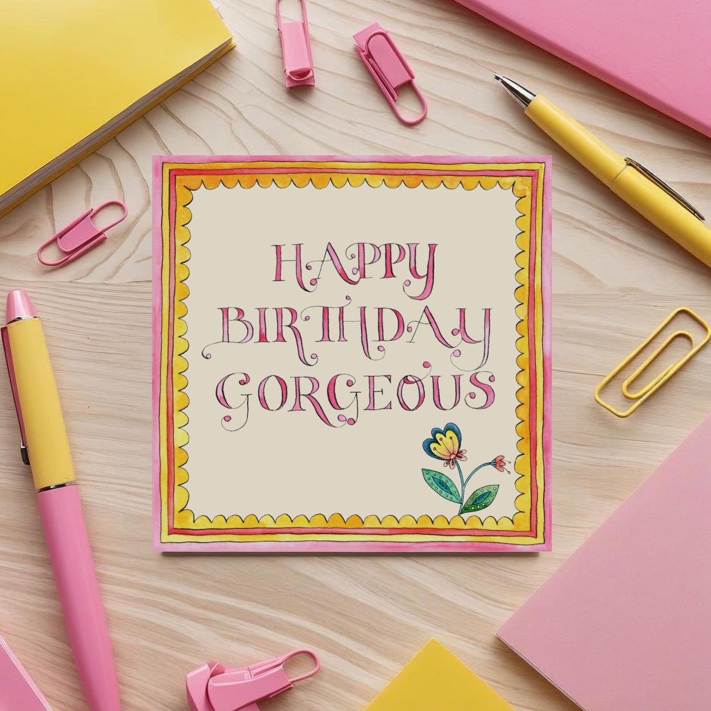 K306 Happy Birthday Gorgeous Greetings Card