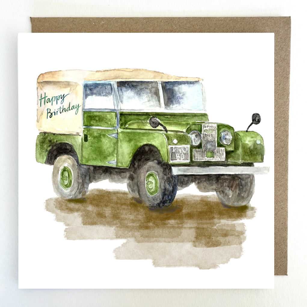 K46 Landy Happy Birthday Greetings Card