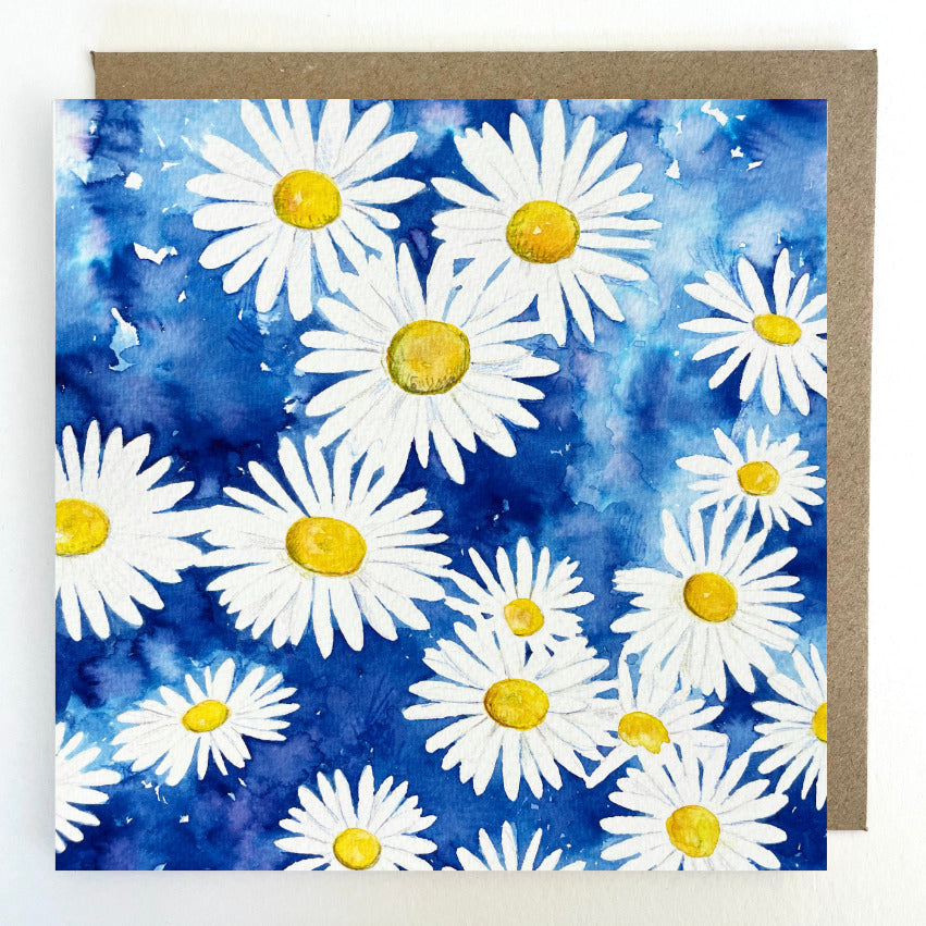 K78 Daisies Greetings Card
