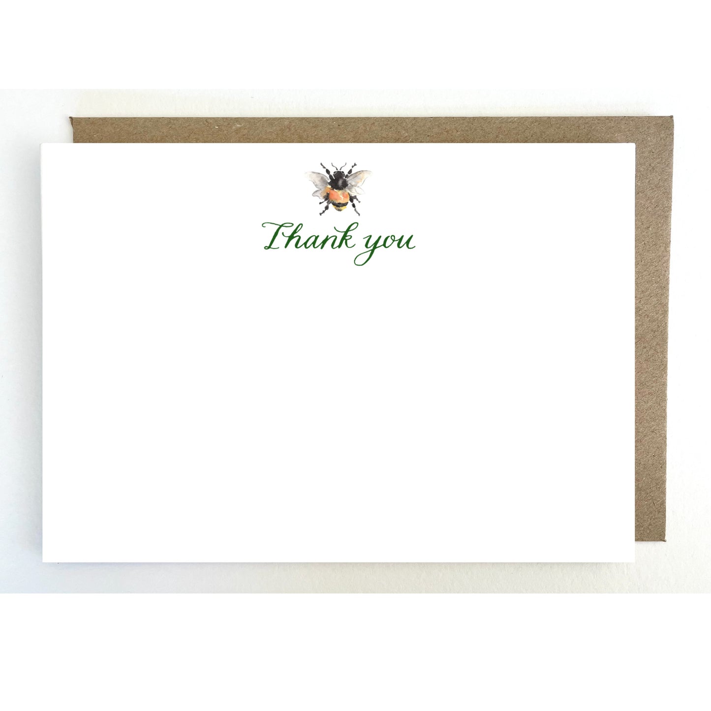 N05. Pack of 5 x Bee 'Thank you' Notecards