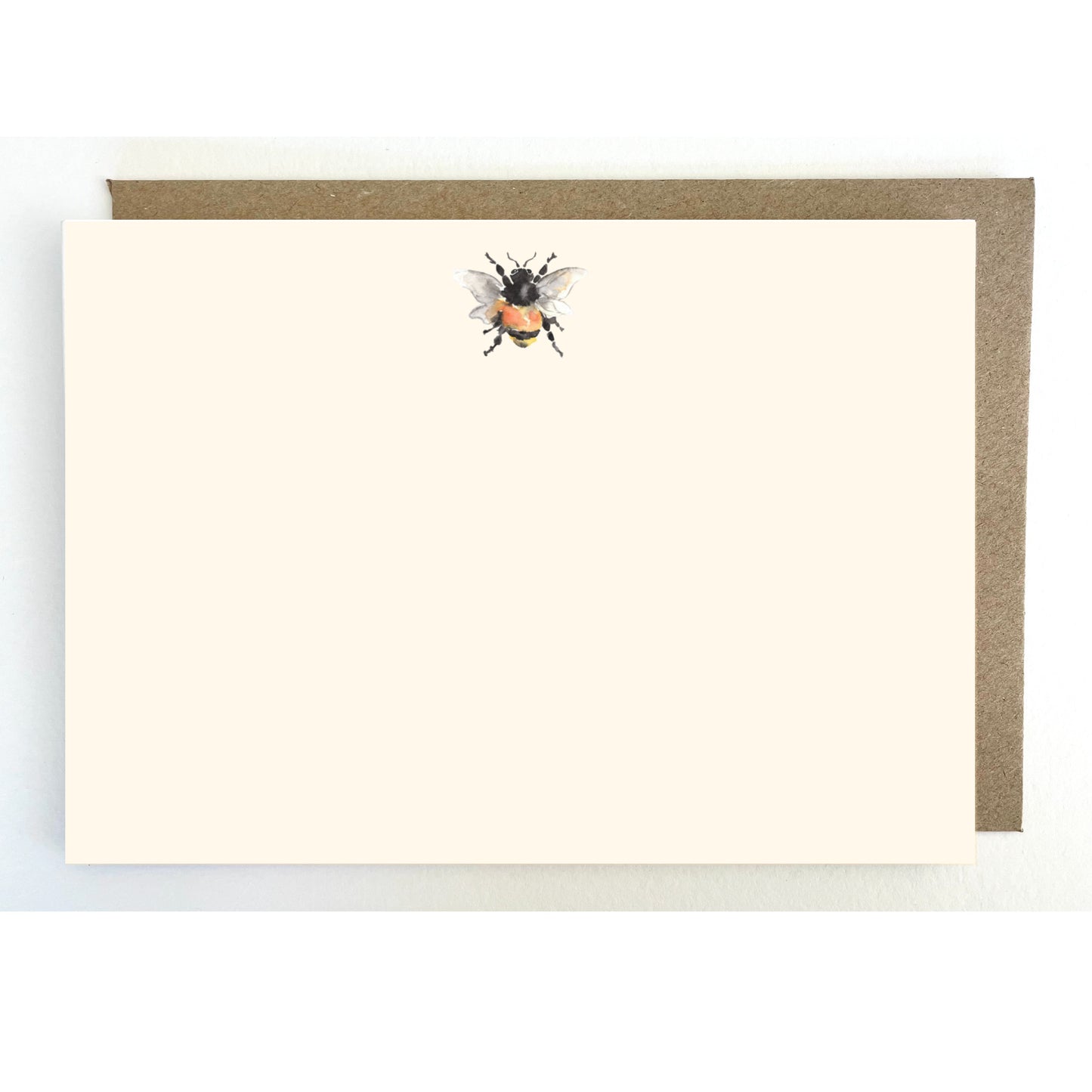 N15. Pack of 5 x Bee Notecards
