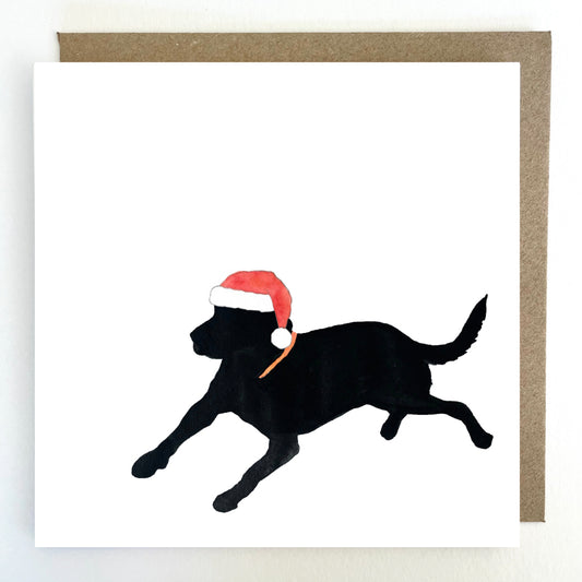 C11. Bingo relaxes at Christmas Greetings Card