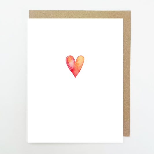 D212. Heart Dinky Greetings Card