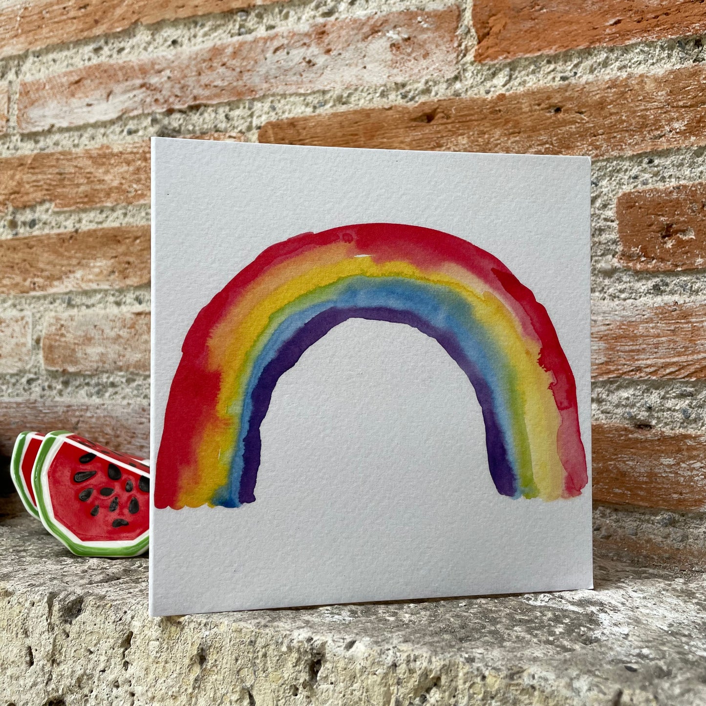 K13 Rainbow Greetings Card