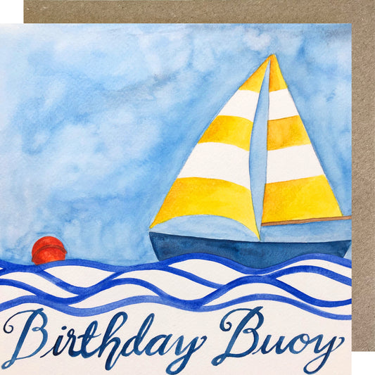 K15 Birthday Buoy Happy Birthday Greetings Card