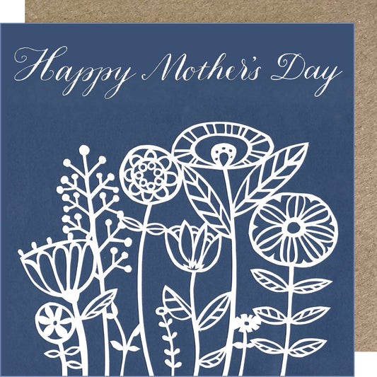 K204. Meadow Flowers 'Happy Mother's Day' Greetings Card