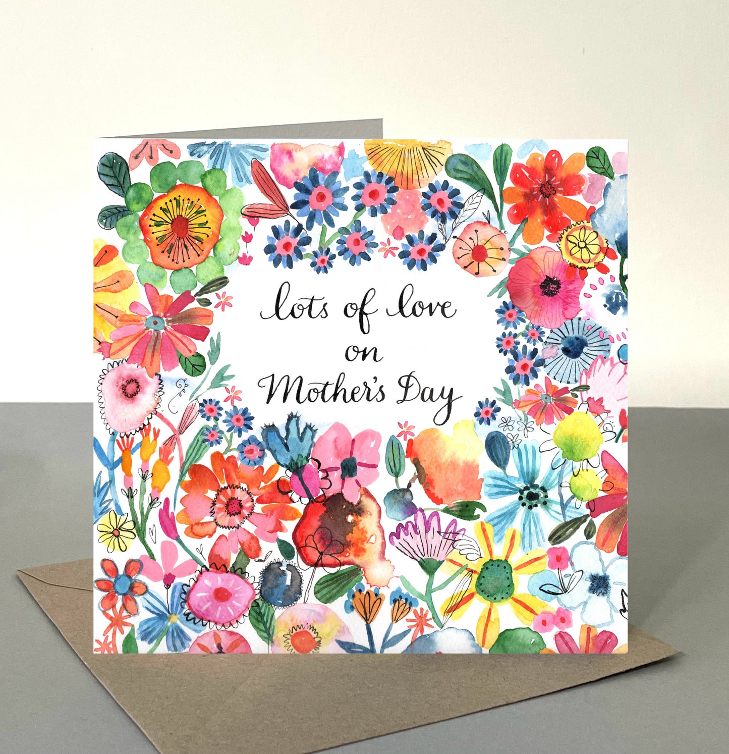 K270 Floral Forest Happy Mother's Day Greetings Card