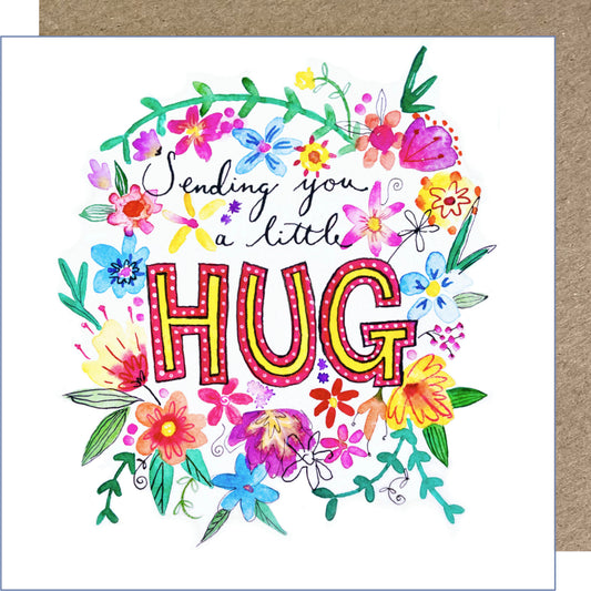 K273 Sending a Little Hug Greetings Card
