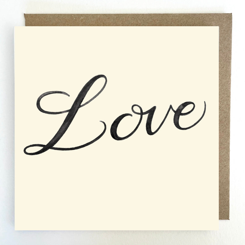 K288. Love Greetings Card