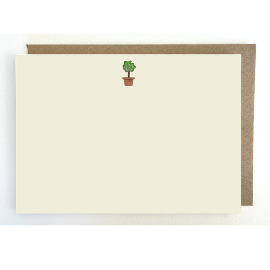 N10. Pack of 5 x Tree Notecards