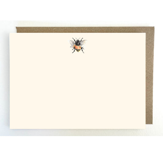 N15. Pack of 5 x Bee Notecards